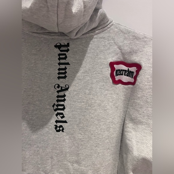 PALM ANGELS ice cream skull hoodie NWT - Picture 6 of 10